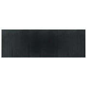 Tappeto del soggiorno | Tappeto Rettangolare Grigio 100x300 cm in Bamb¨´