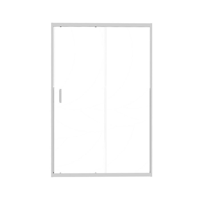 Porta Scorrevole 98-102x185h 4mm Cromato - Volta