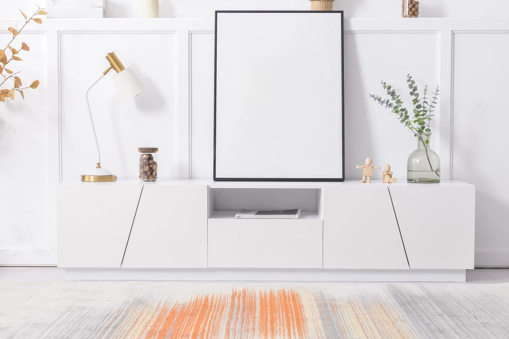 Mobile TV Moderno 170 cm, Stile Patchwork Diagonale