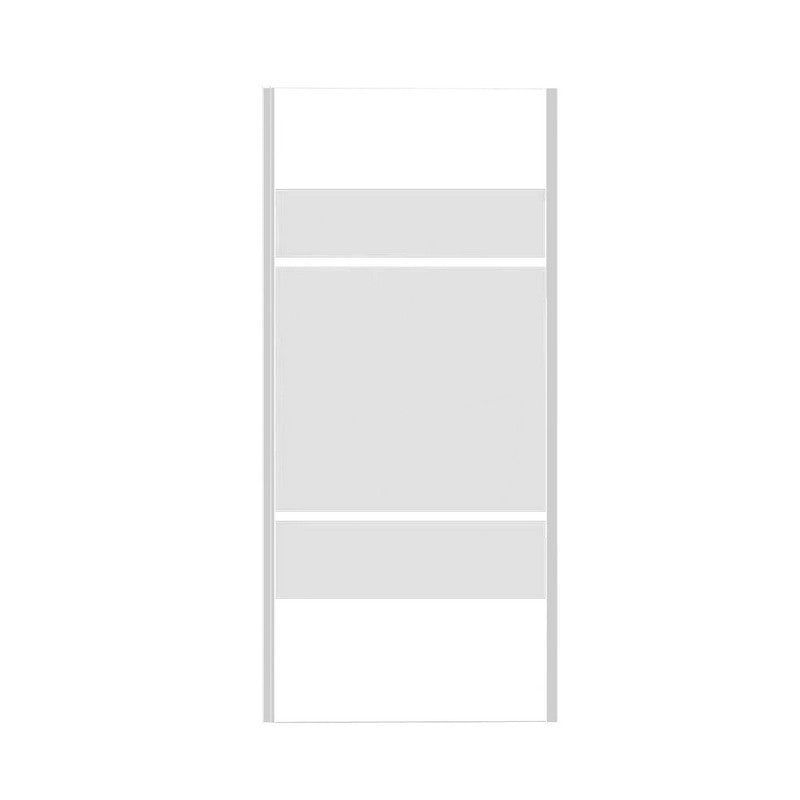 Lato Fisso Serigrafato 68-70x190h 6mm Cromato - Imperia