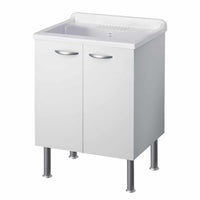 Lavatoio rocky 60x60 a due ante, bianco cr6007sk