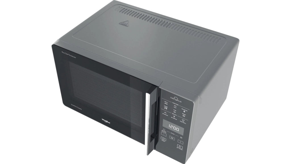 Microonde Combinato Whirlpool Chef Plus Mcp 359 Sl 800 W 25 Litri Grill (A30xL52xP49,4) Funzione Cottura A Vapore Argento
