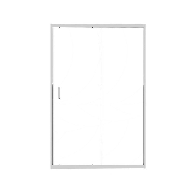 Porta Scorrevole 98-102x190h 6mm Cromato - Imperia