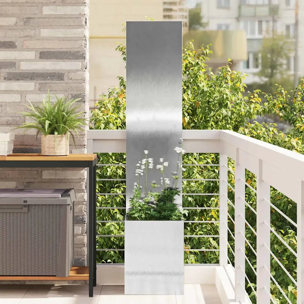 Schermo per privacy in giardino Traforo Argento 32 x 150 cm CFW3701486