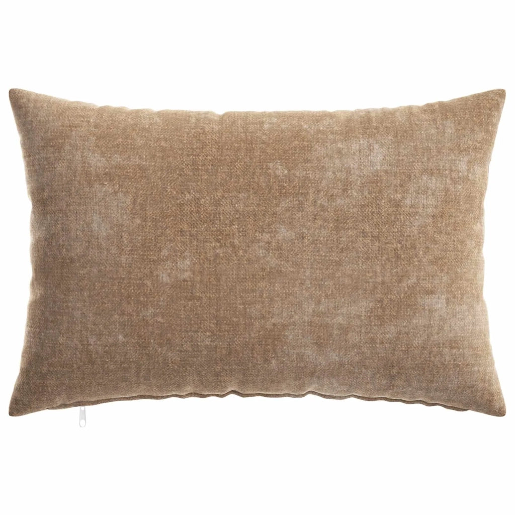 Federa 6 pcs HEERLEN Marrone 30 x 50 cm Tessuto Chenille 907798