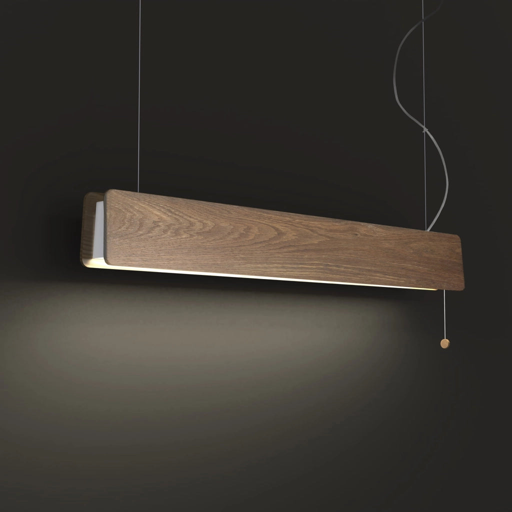 Lampada a sospensione Nowodvorski Oslo 7520 legno bianco