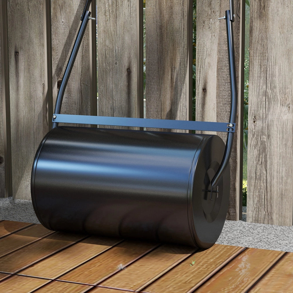 Rullo per Prato ¨C zephmum ¨C 60x32x105 cm, Nero