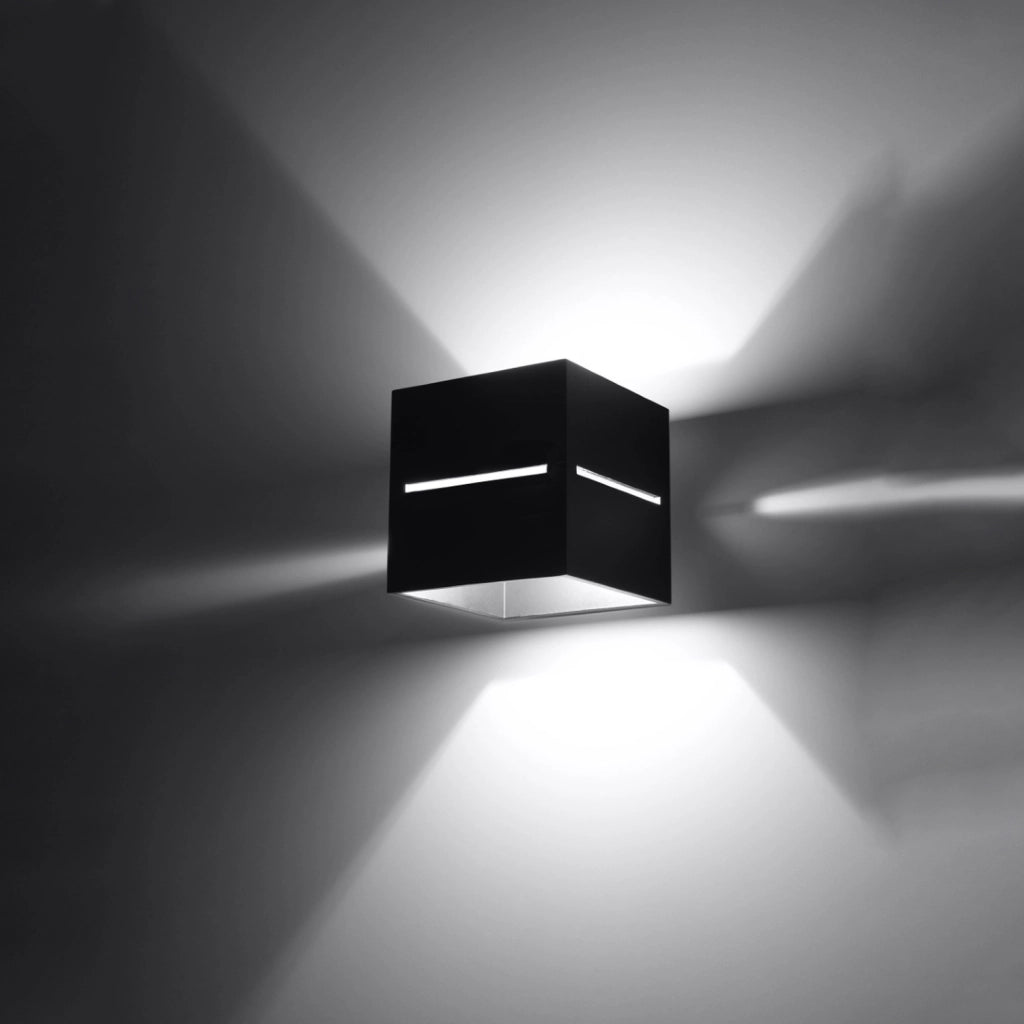 Applique LUPINO Pure Lume nera alluminio G9 1 luce 40W