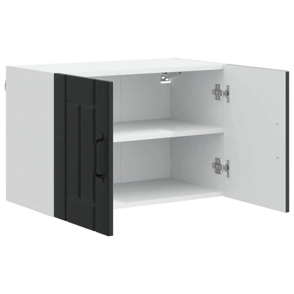 Pensile cucina Lucca Nero 60 x 31 x 40 cm Legno ingegnerizzato 884916