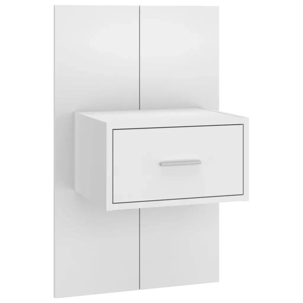 Comodino a Parete Bianco 810971