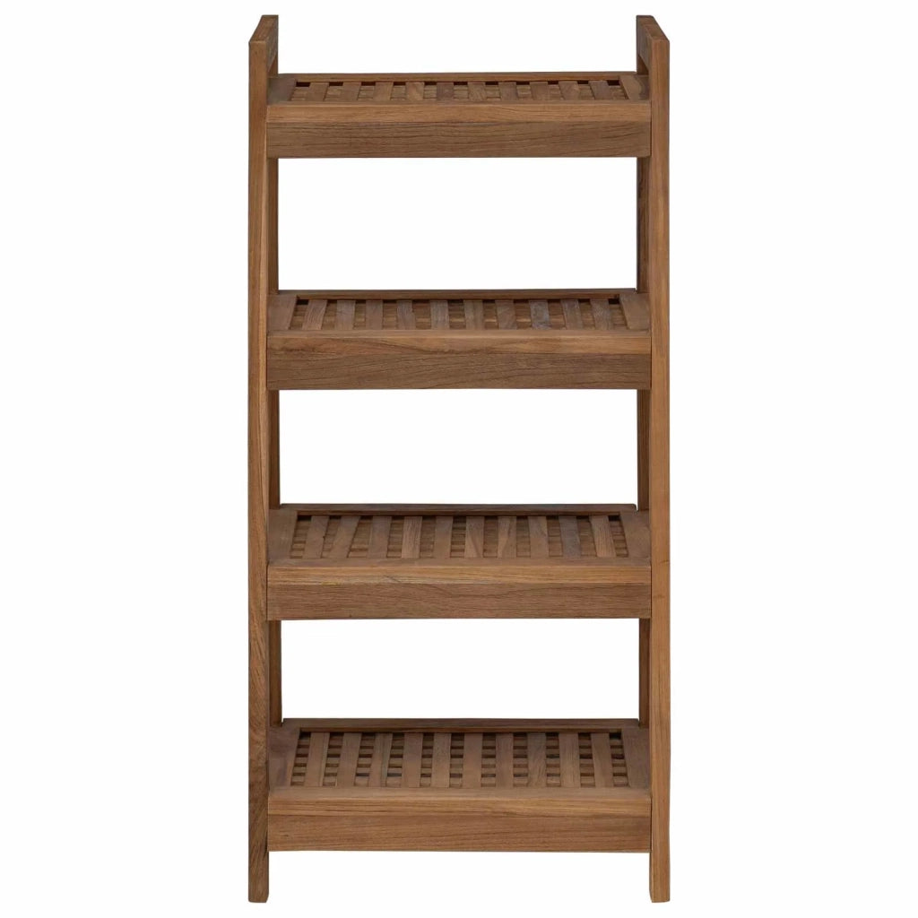 Mensola da bagno Naturale 45 x 30 x 97 cm Legno di teak solido 42024277