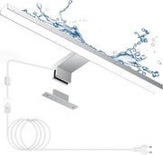 Illuminazione LED per Specchio o Parete - 40CM - 4000K - 5W - 230V - CRI > 80 - IP44 - con Interruttore a Cavo o Senza Fili - Idrorepellente