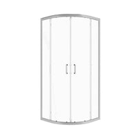 Box Doccia Semicircolare 88-90/88-90x190h 6mm Cromato - Imperia