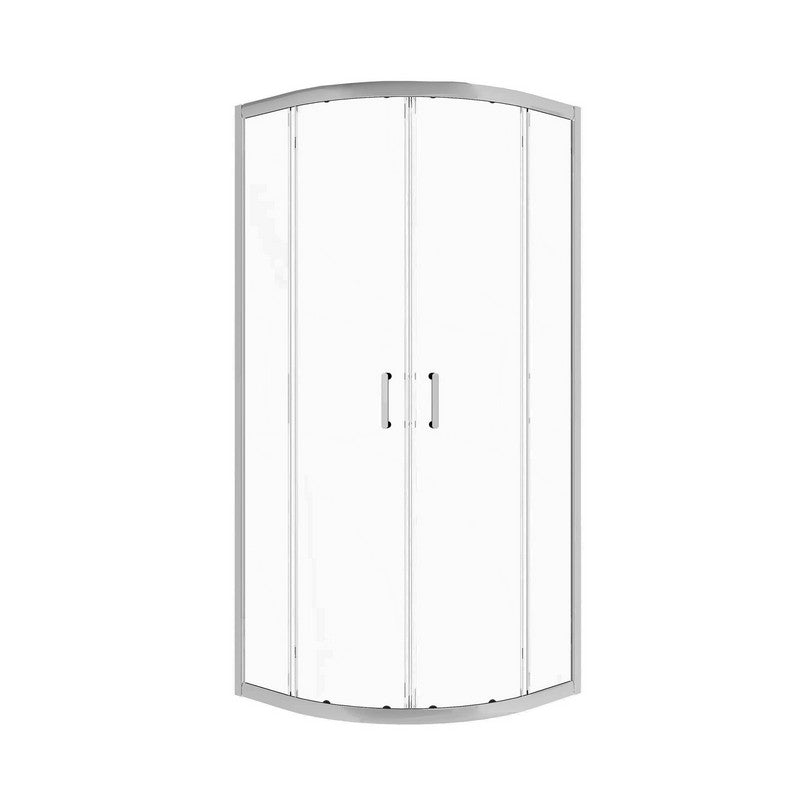 Box Doccia Semicircolare 88-90/88-90x190h 6mm Cromato - Imperia