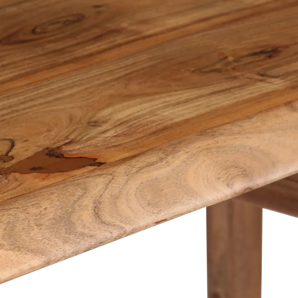 Scrittoio in Legno Massello di Acacia 110x50x76 cm cod mxl 70860