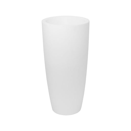 Vaso Luminoso da Giardino a LED Ø33 cm in Resina 5W Cypress Bianco Freddo