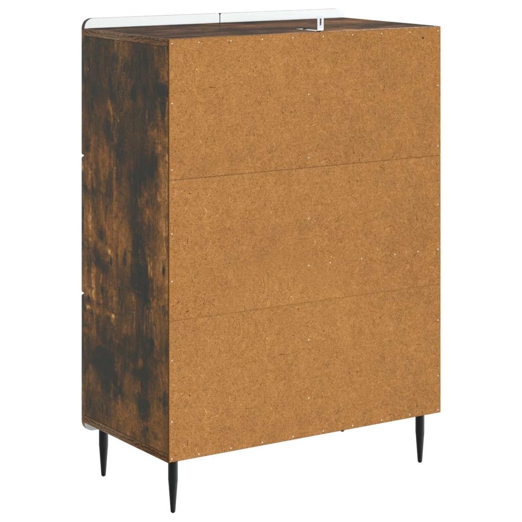 Credenza Rovere Fumo 66 x 34,5 x 91,5 cm Legno ingegnerizzato