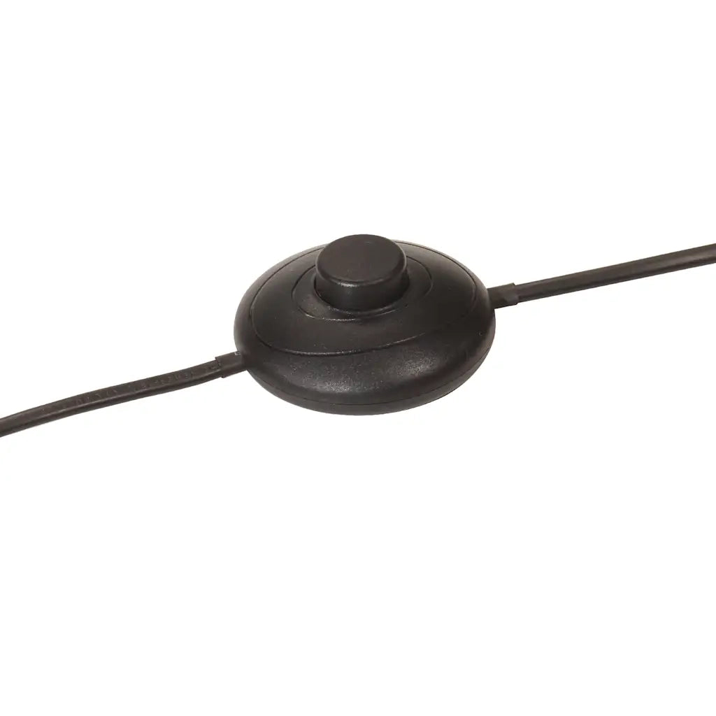 Lampada da Terra 25 W Nera 45x45x120 cm E27 CFW4297828