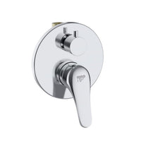 Miscelatore Incasso Doccia con Deviatore Serie Emmy Cromato