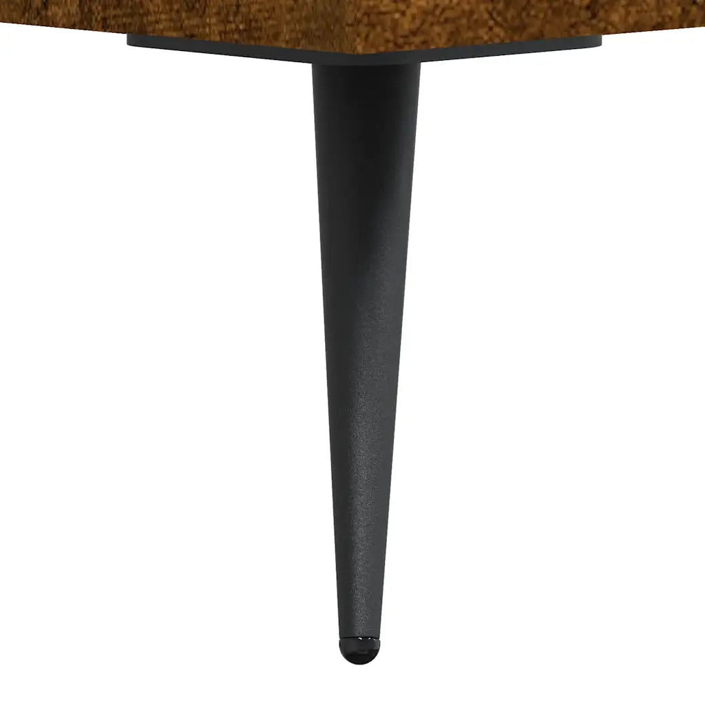Mobile Porta TV Rovere Fumo 150x30x44,5 cm in Legno Multistrato