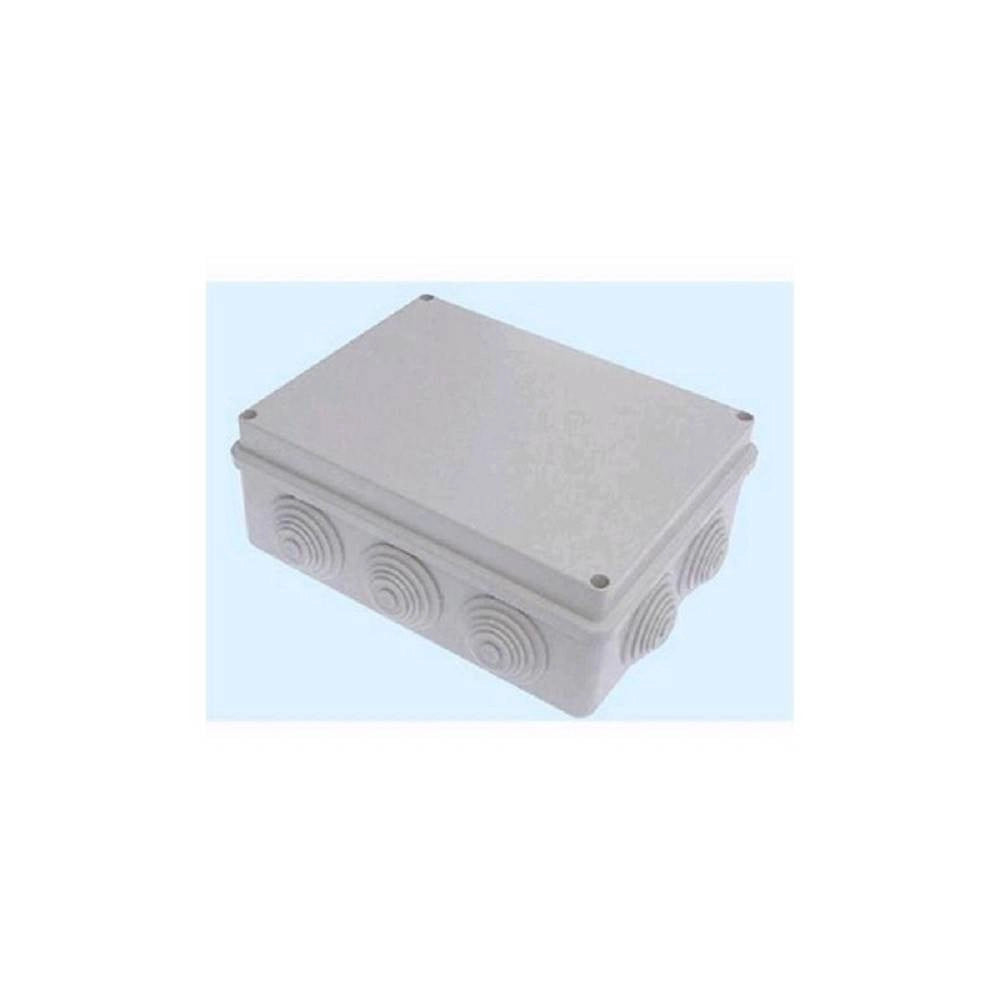 Trade Shop - Scatola Stagna Di Derivazione Passacavi Coperchio Con Viti 100x100x50mm Ip55 -