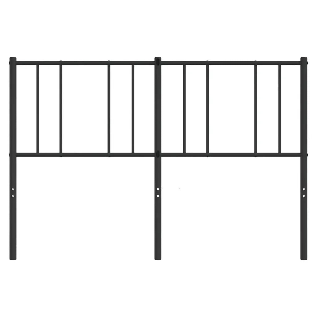 Testiera di Ricambio in Metallo Nero 135 cm 352512