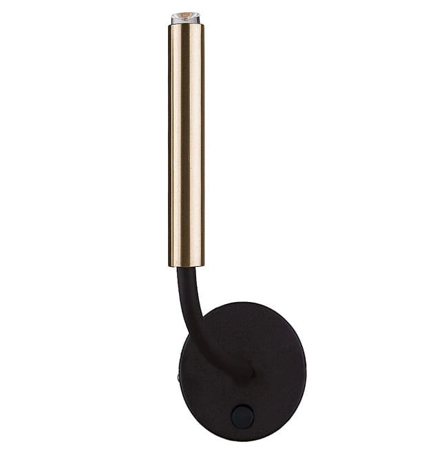 Applique Nowodvorski Stalactite ottone/nero G9 10W LED