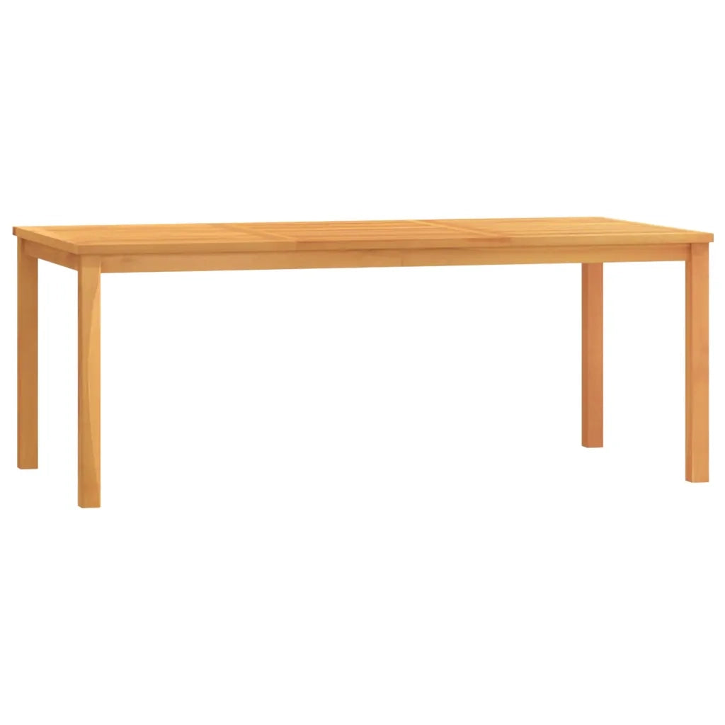 vidaXL Set da Pranzo da Giardino 7 pz in Legno Massello di Teak