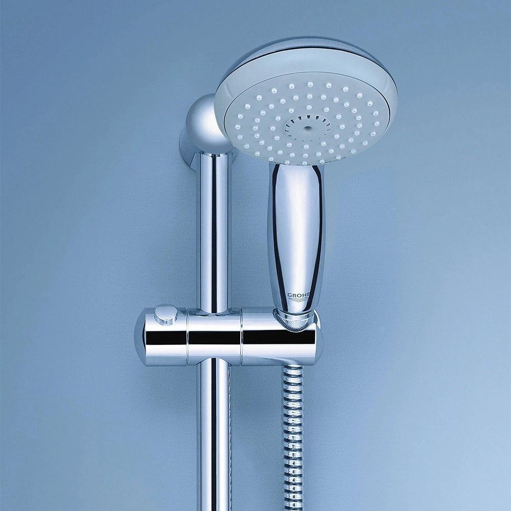 Saliscendi doccia Grohe New Tempesta 100 a 3 getti con porta oggetti