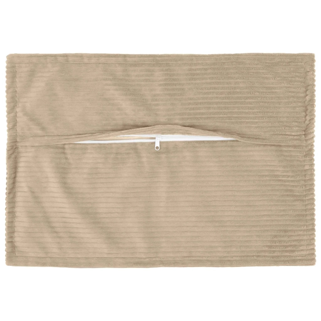 Federa 6 pz HOUTEN Tortora 50 x 75 cm corduroy 919826