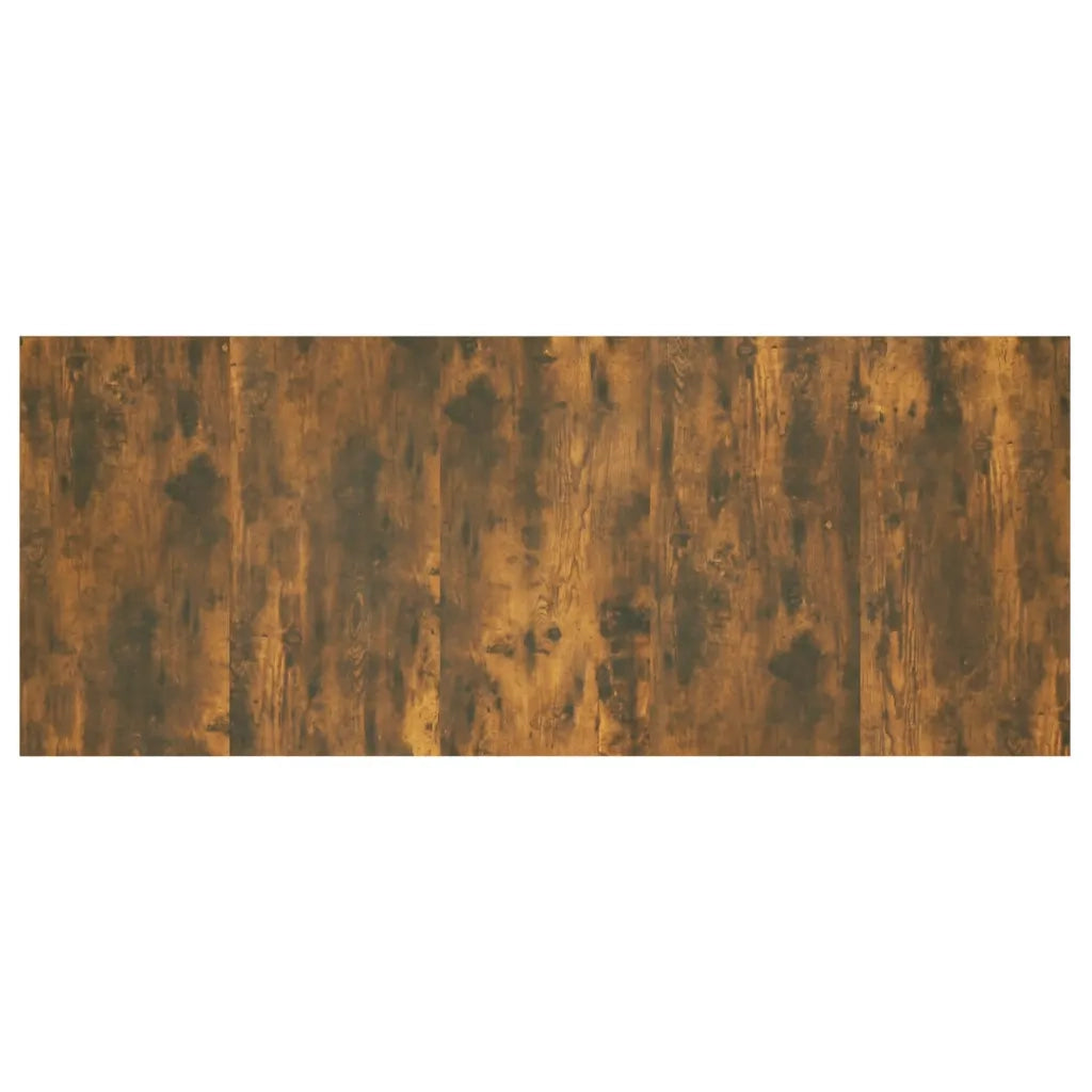 Testiera Letto Rovere Fumo 200x1,5x80 cm in Legno Multistrato 816976