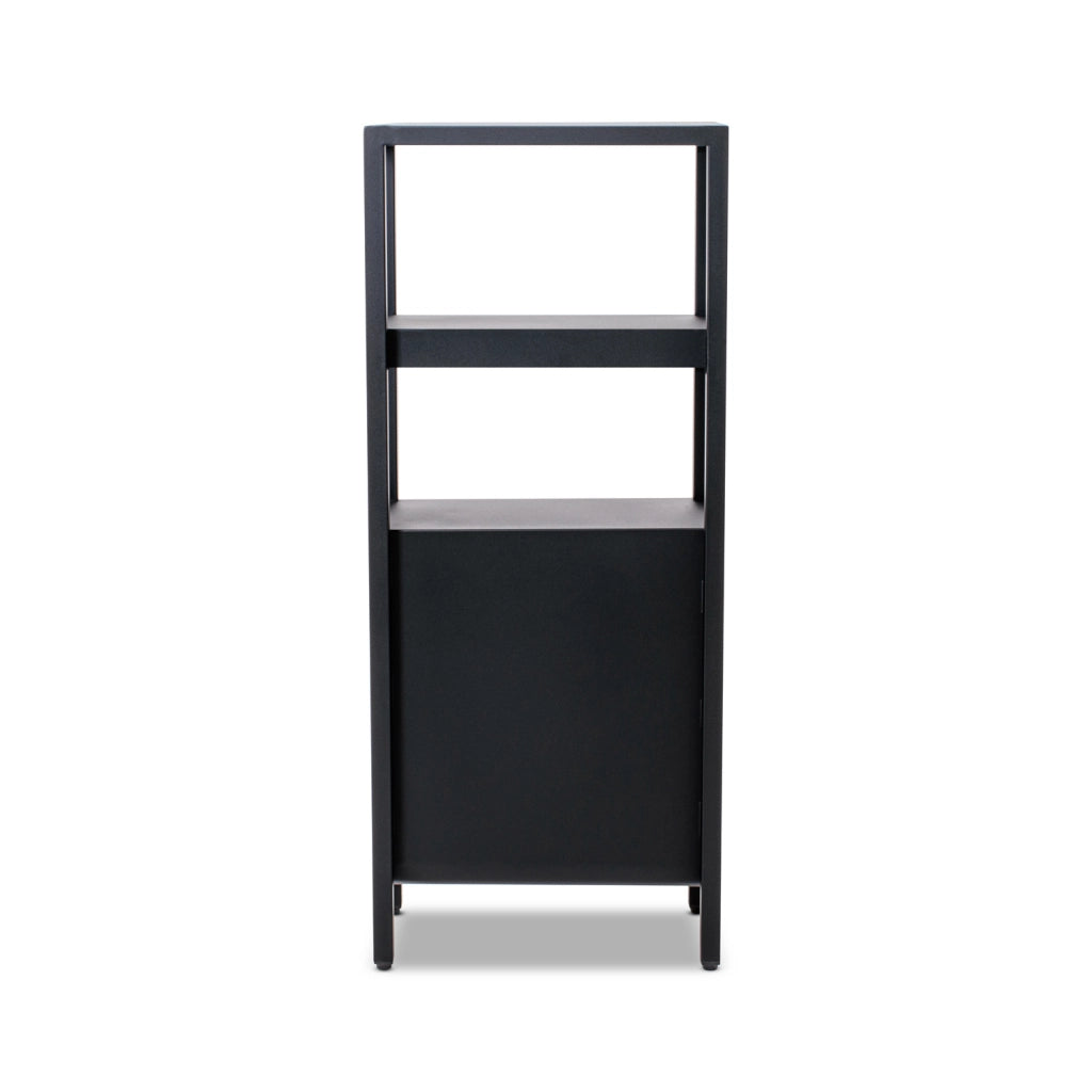 Bandha - Scaffale in metallo con 4 ripiani 85x35x20 cm