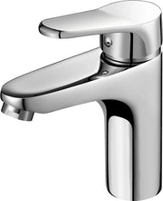 Fissura per bagno – Acqua calda e fredda con risparmio d'acqua, forma universale, cromata
