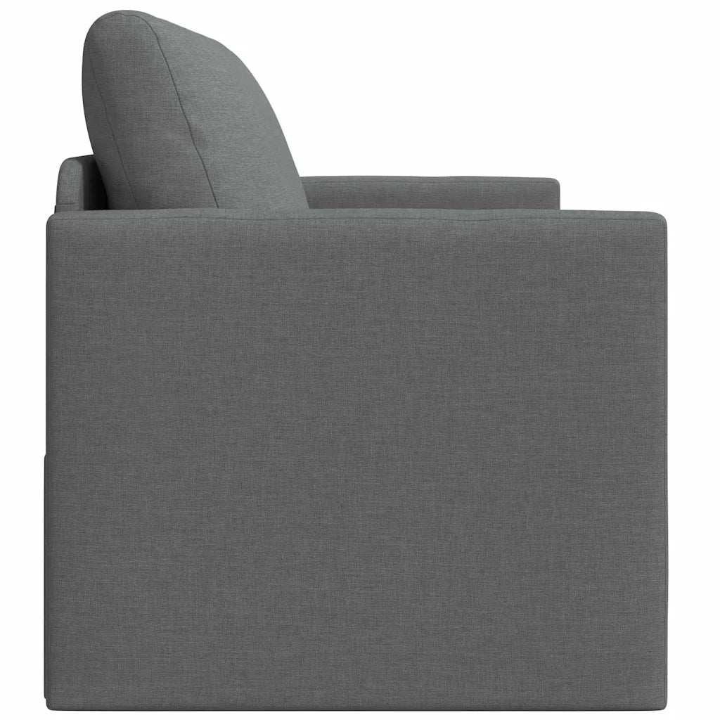 Divano letto 110cm Grigio scuro Tessuto 4106692