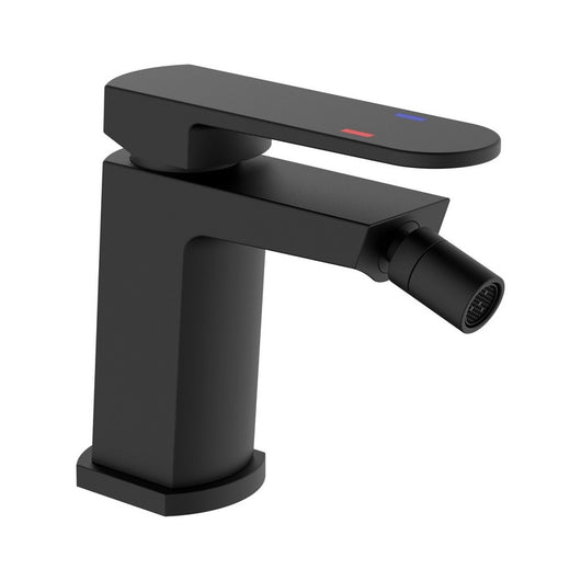 Miscelatore Bidet Serie Rover Nero con Piletta Click Clack