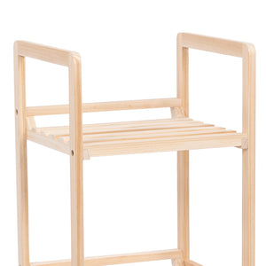 Aton - scaffale in legno a 3 ripiani