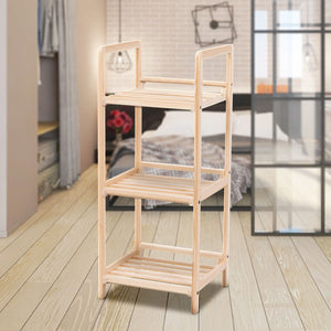 Aton - scaffale in legno a 3 ripiani