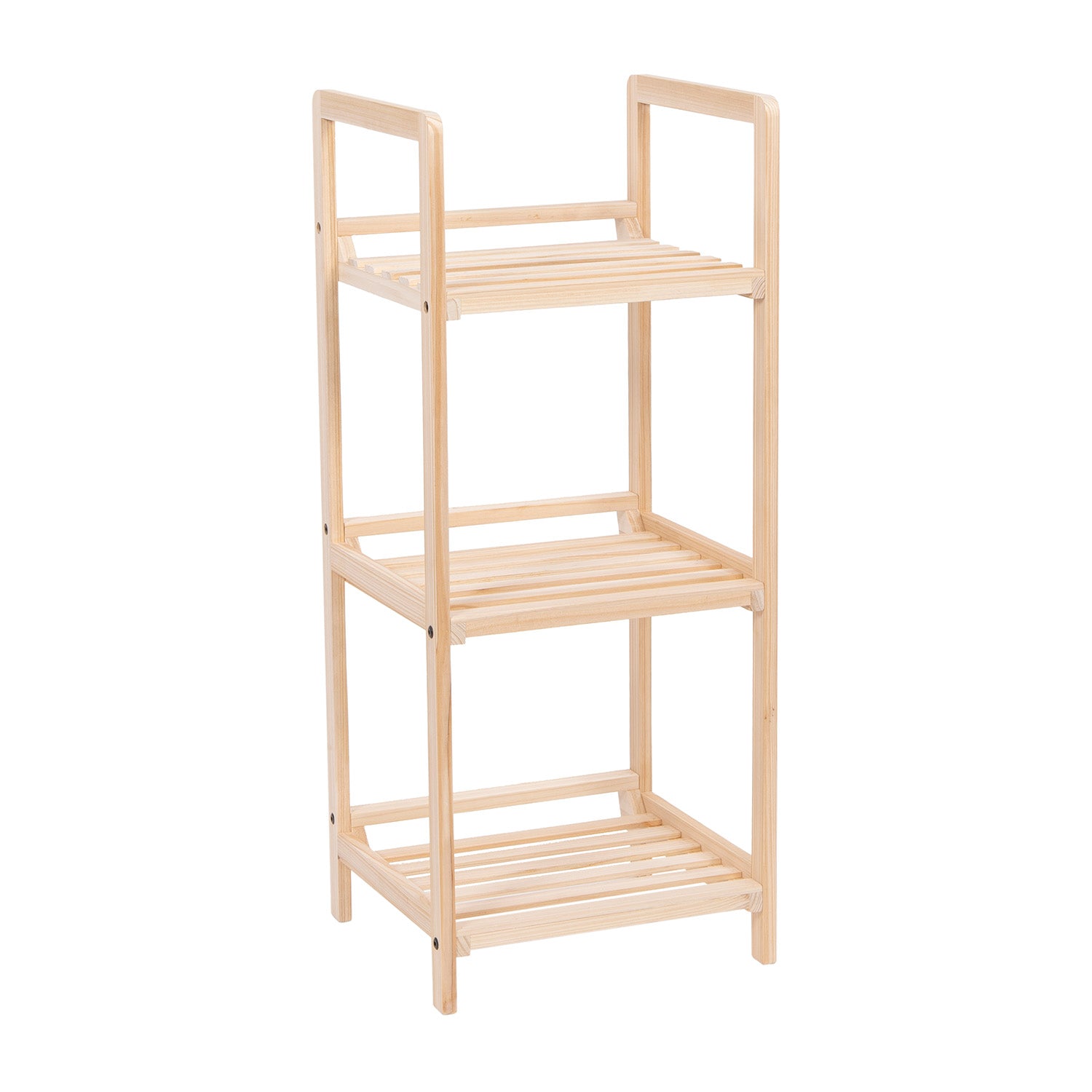 Aton - scaffale in legno a 3 ripiani