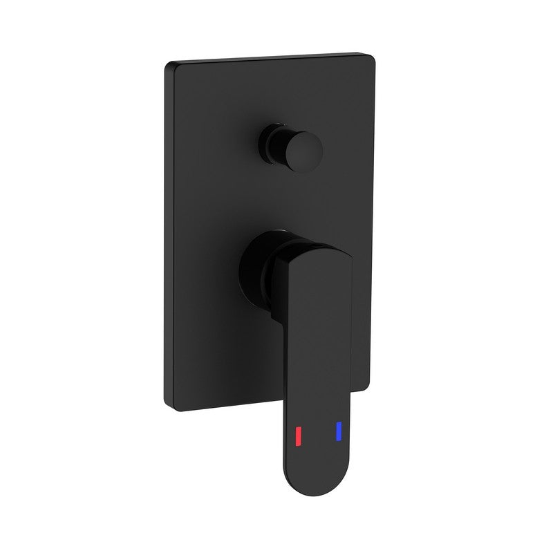 Miscelatore Incasso Doccia con Deviatore Serie Rover Nero