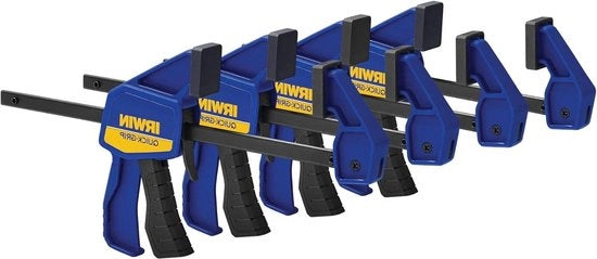 Klemme per rapida presa 6 pollici 4-pack - nero - acquista con sconto