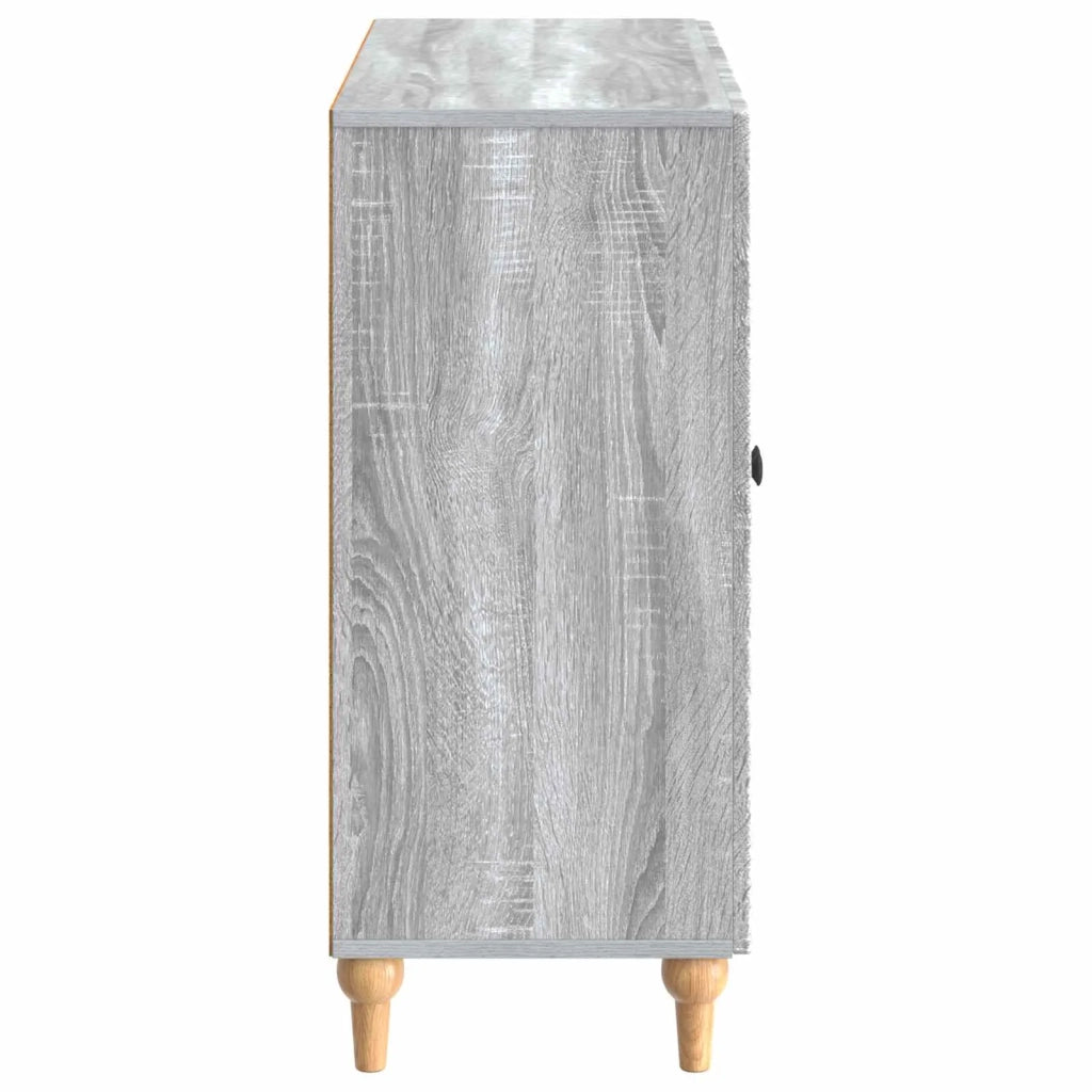 Credenza Grigio Sonoma 89 x 34,5 x 80 cm Legno ingegnerizzato