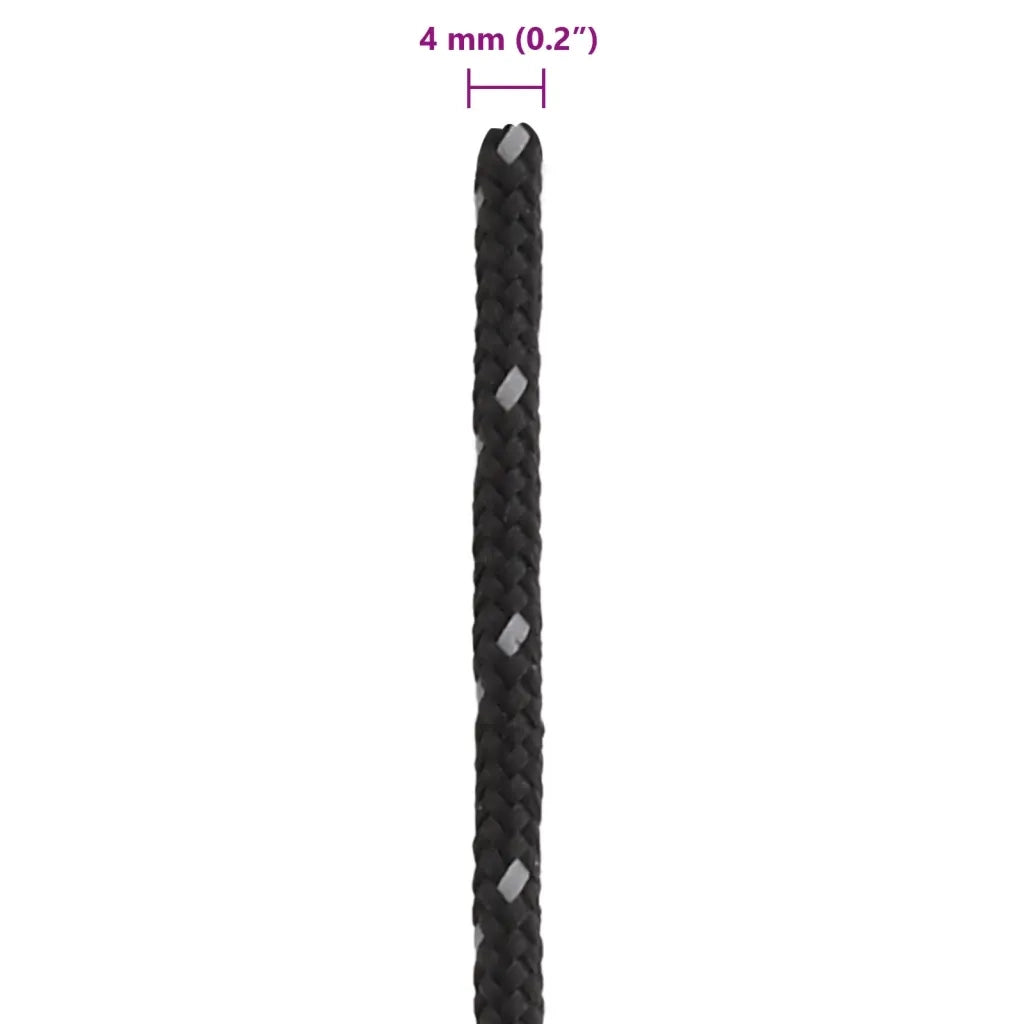 Corda Tenda con Strisce Riflettenti e Chiavi 50 m 4 mm 4008125