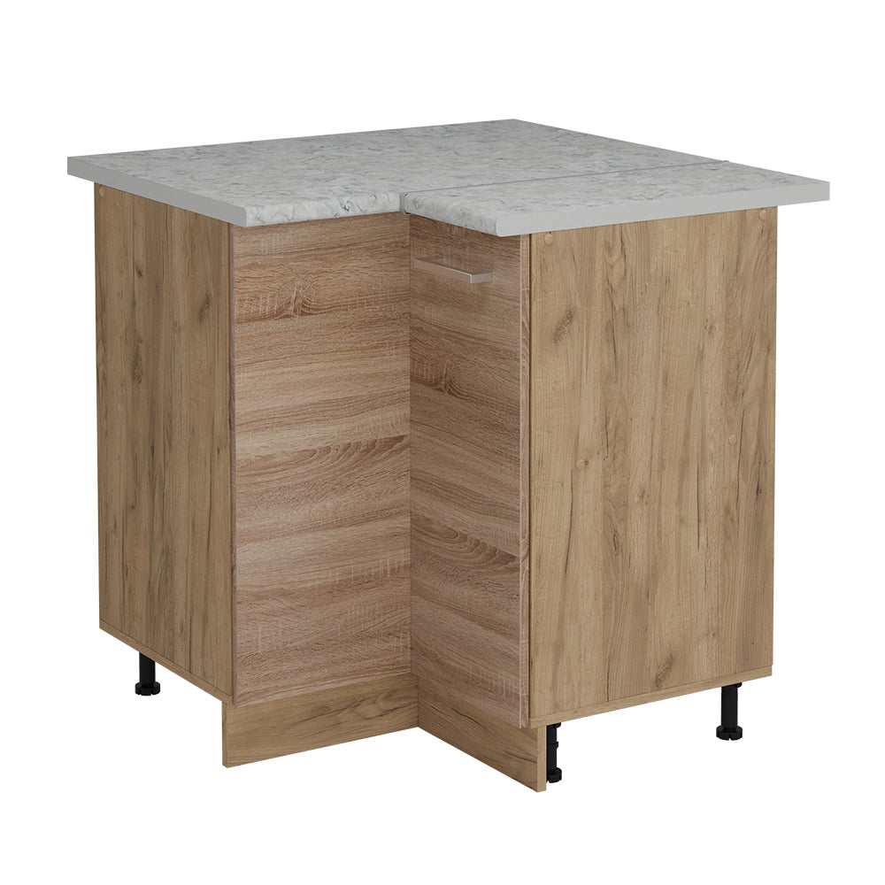Vicco Mobile ad angolo cucina Sonoma 75.6 cm PL Marmo