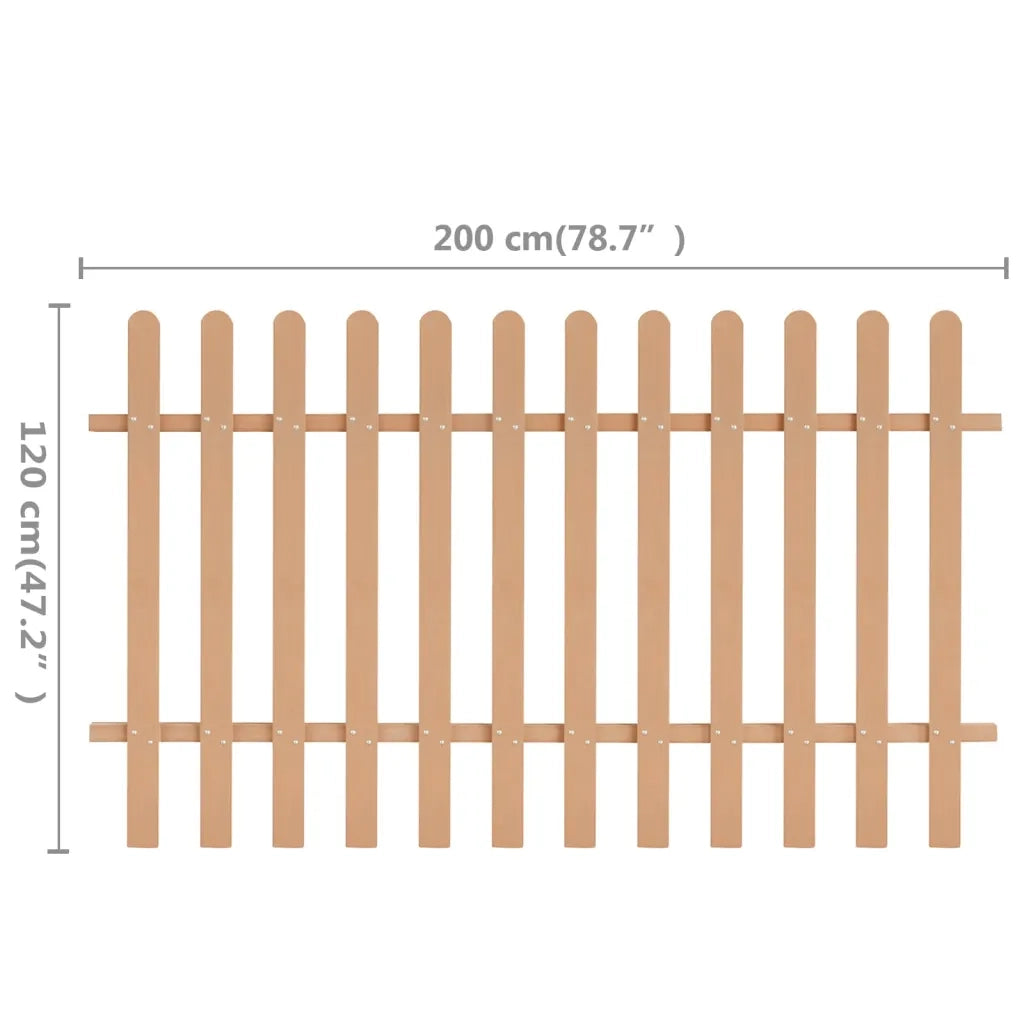 Staccionata in WPC 200x120 cm 42825