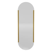 Rivara, Specchio Forma Ovale, 50x150h cm oro