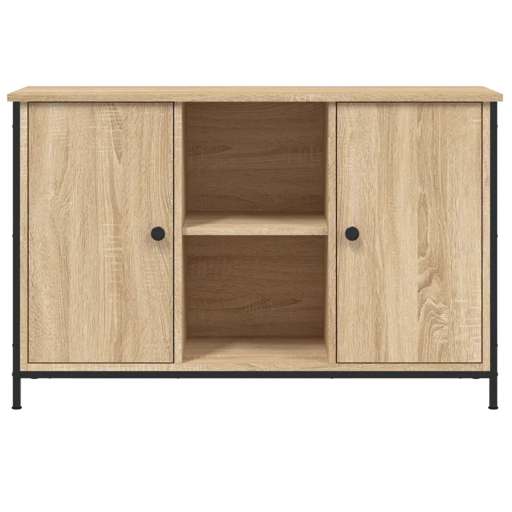 Mobile Porta TV Rovere Sonoma 100x35x65 cm in Legno Multistrato 832779