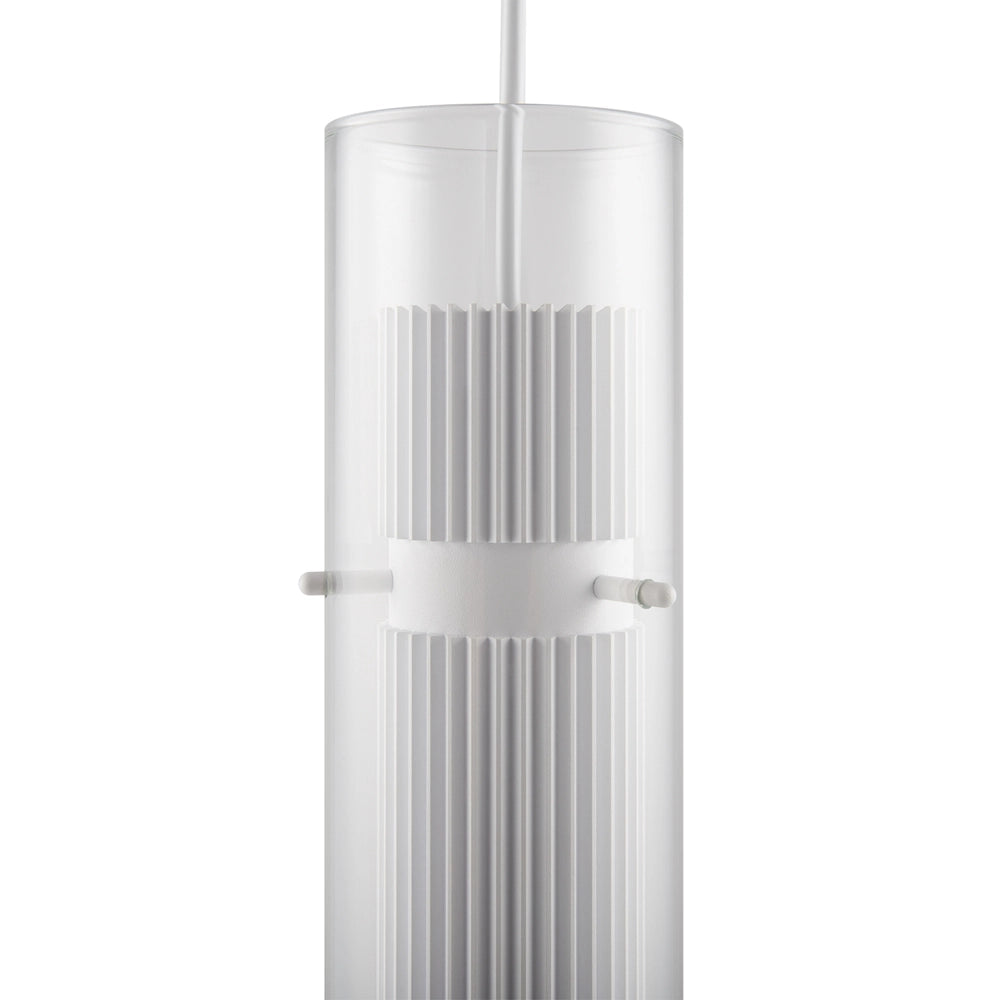 Lampada a sospensione bianca tubo vetro Dynamics 1xGU10 Maytoni