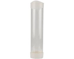 Dispensatore per bicchieri pull-type - Dispenser per 60/80 bicchieri - Bicchieri di carta - Bicchieri di acqua - Cappotto stoffa-densità - Acciaio inossidabile