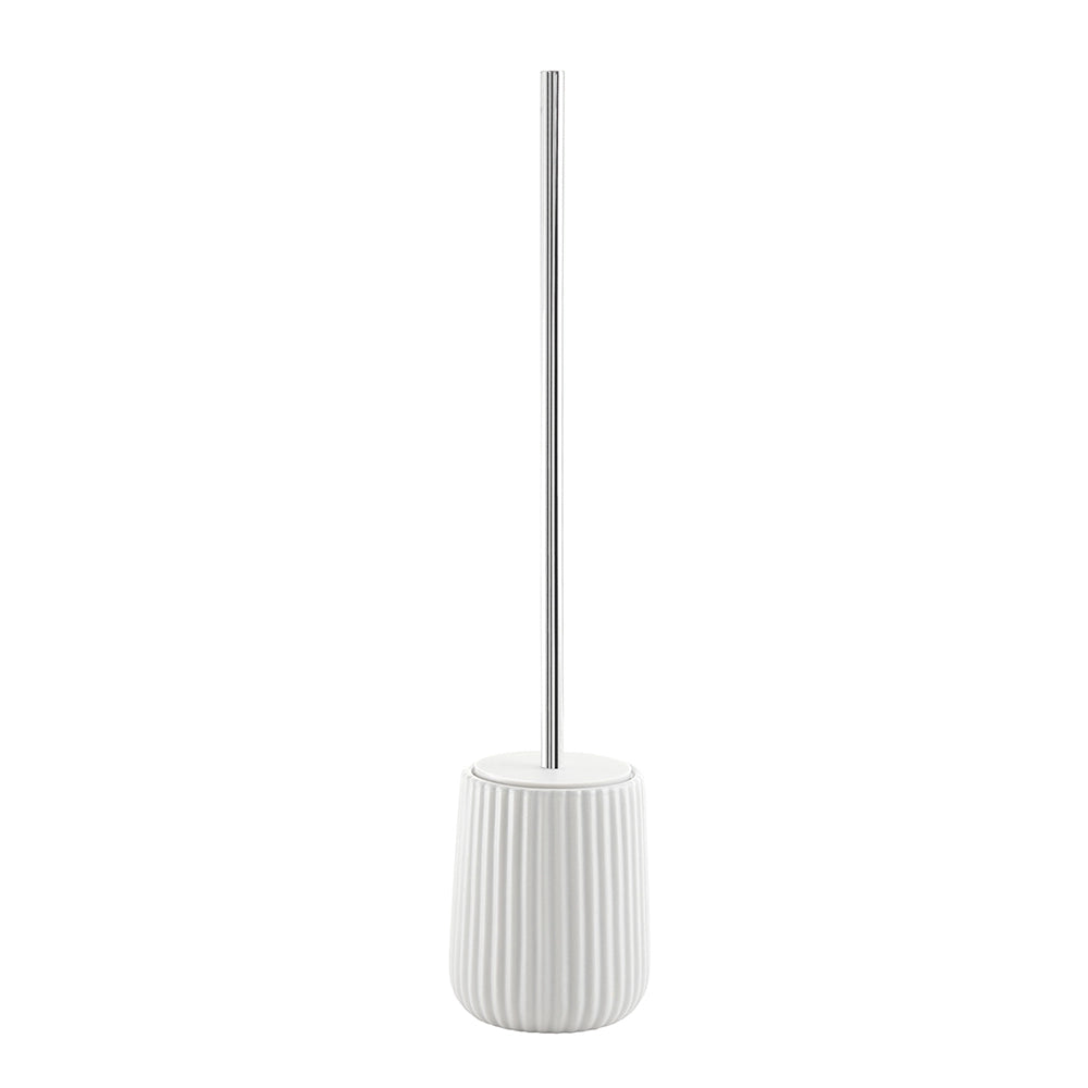 Portascopino Gedy in ceramica bianca | Marika