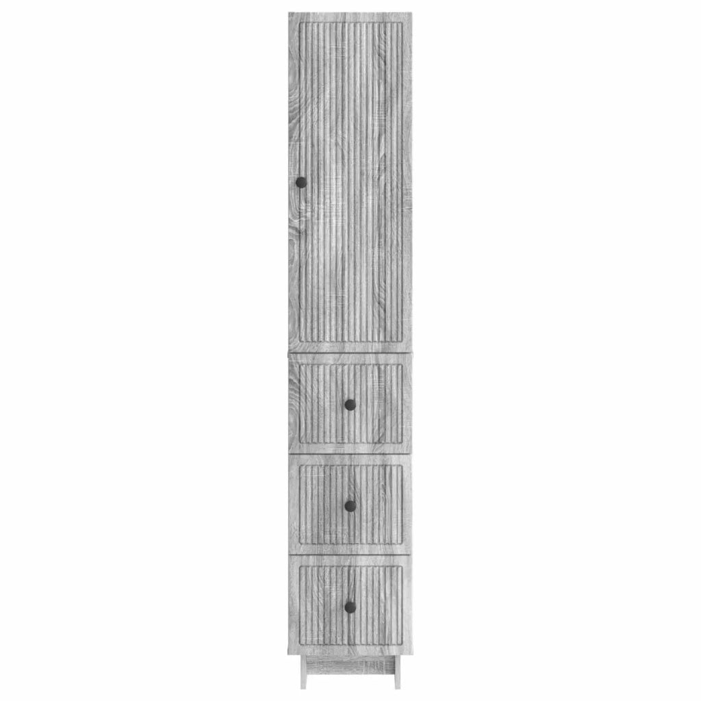 Set di armadi 2 pcs 33 x 34,5 x 90 cm Legno ingegnerizzato